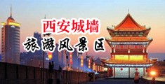 淫荡女警中国陕西-西安城墙旅游风景区